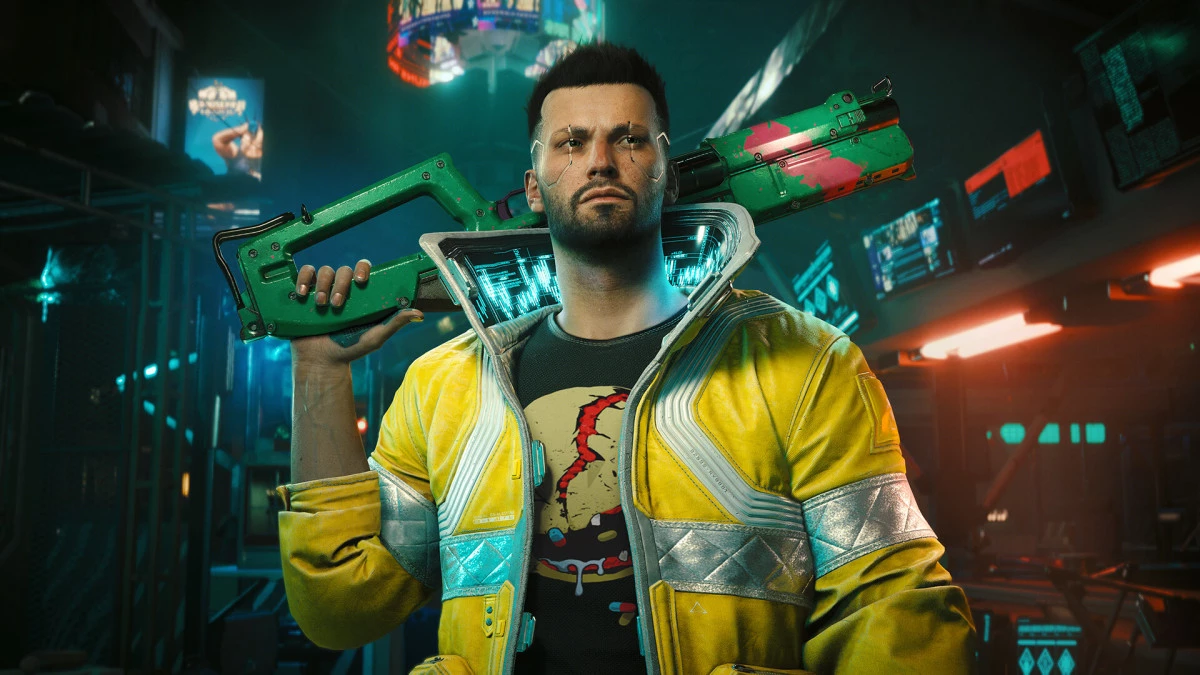 immagine che raffigura V, il protagonista di Cyberpunk 2077