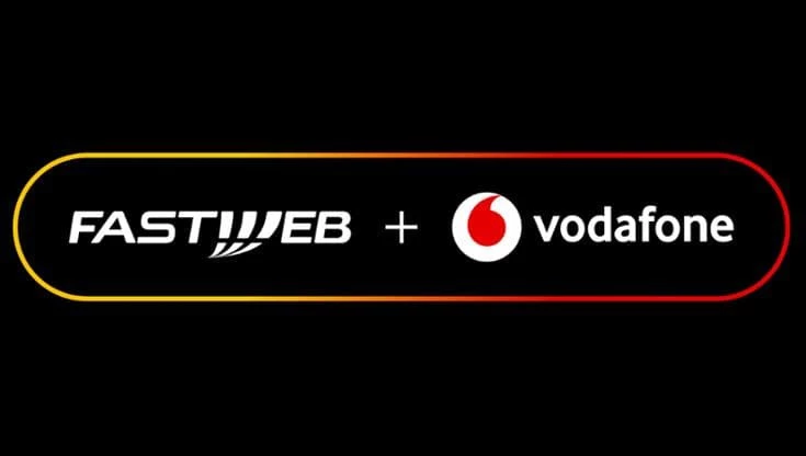 nuovo logo di fastweb + vodafone