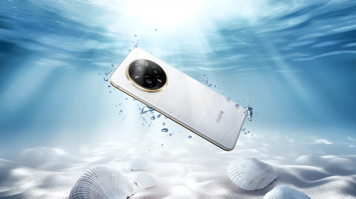 realme 14 pro plus color perla che cambia colore con il freddo