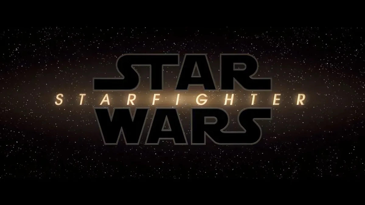 logo del nuovo film star wars starfighter